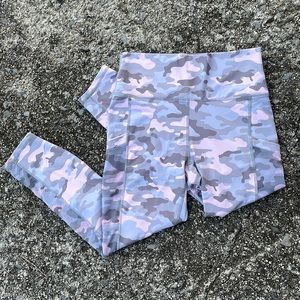 Fabletics PowerHold Camo Print Leggings